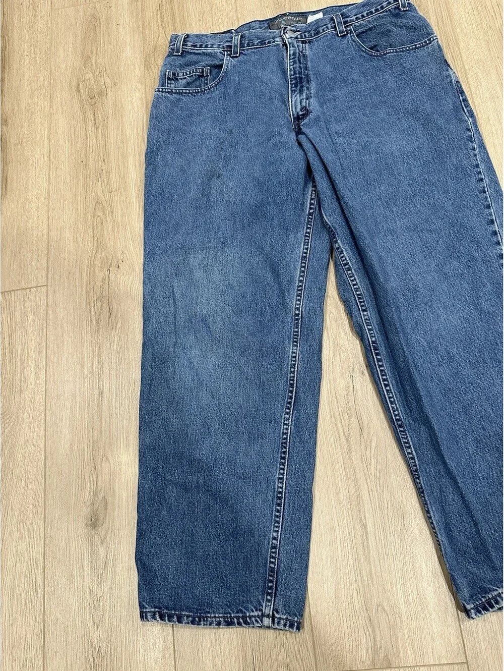 Vintage 90s Y2K Levi's Silvertab Baggy Loose Denim Jeans Men's Size 36x30.
